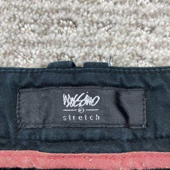 MOSSIMO Shorts Women Size 2 Black Short Pants Cotton Low Rise Casual Ladies - Picture 4 of 13